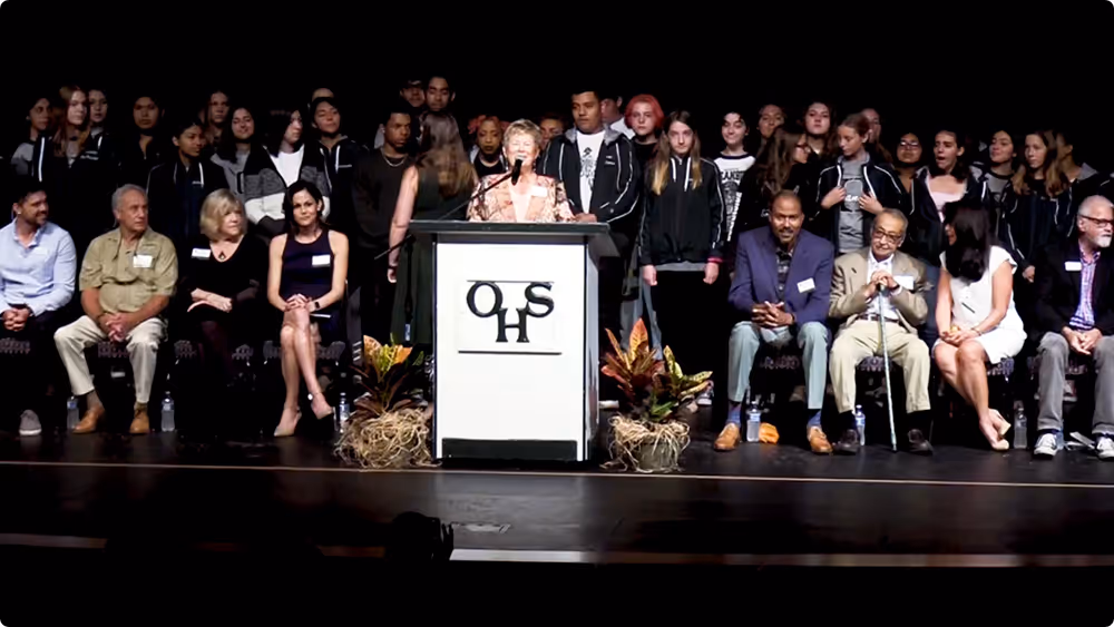 OHS Foundation Hall of Fame Ceremony