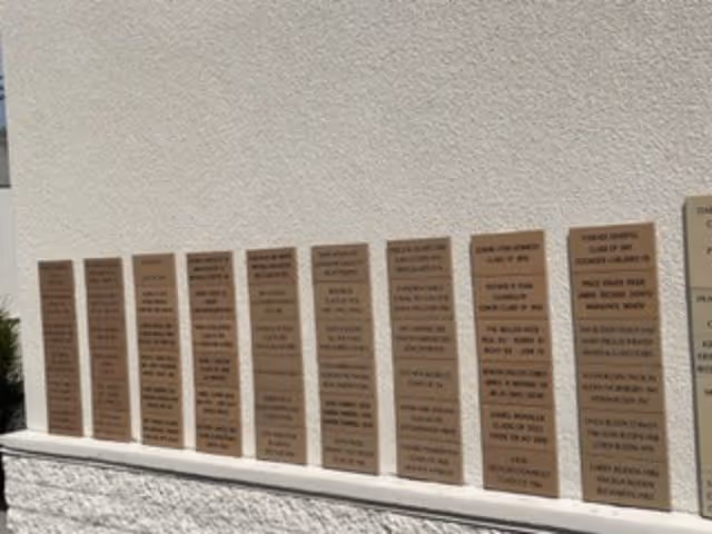 OHS Commemorative Tile Wall