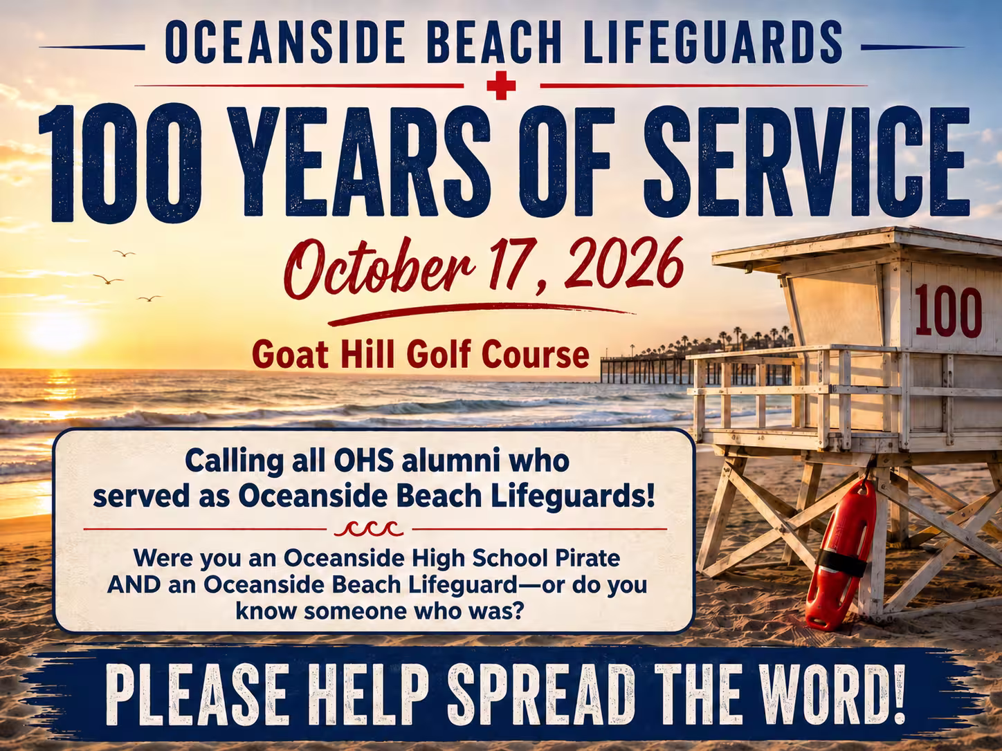 Oceanside Beach Lifeguard Reunion