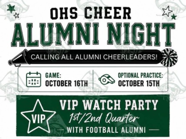 OHS Cheer Alumni Night