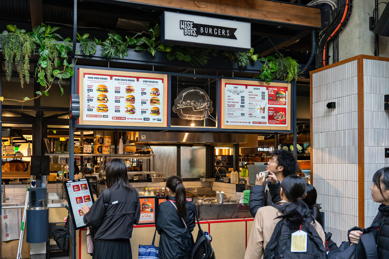 Downlow restaurant in new zealand with self service kiosk 