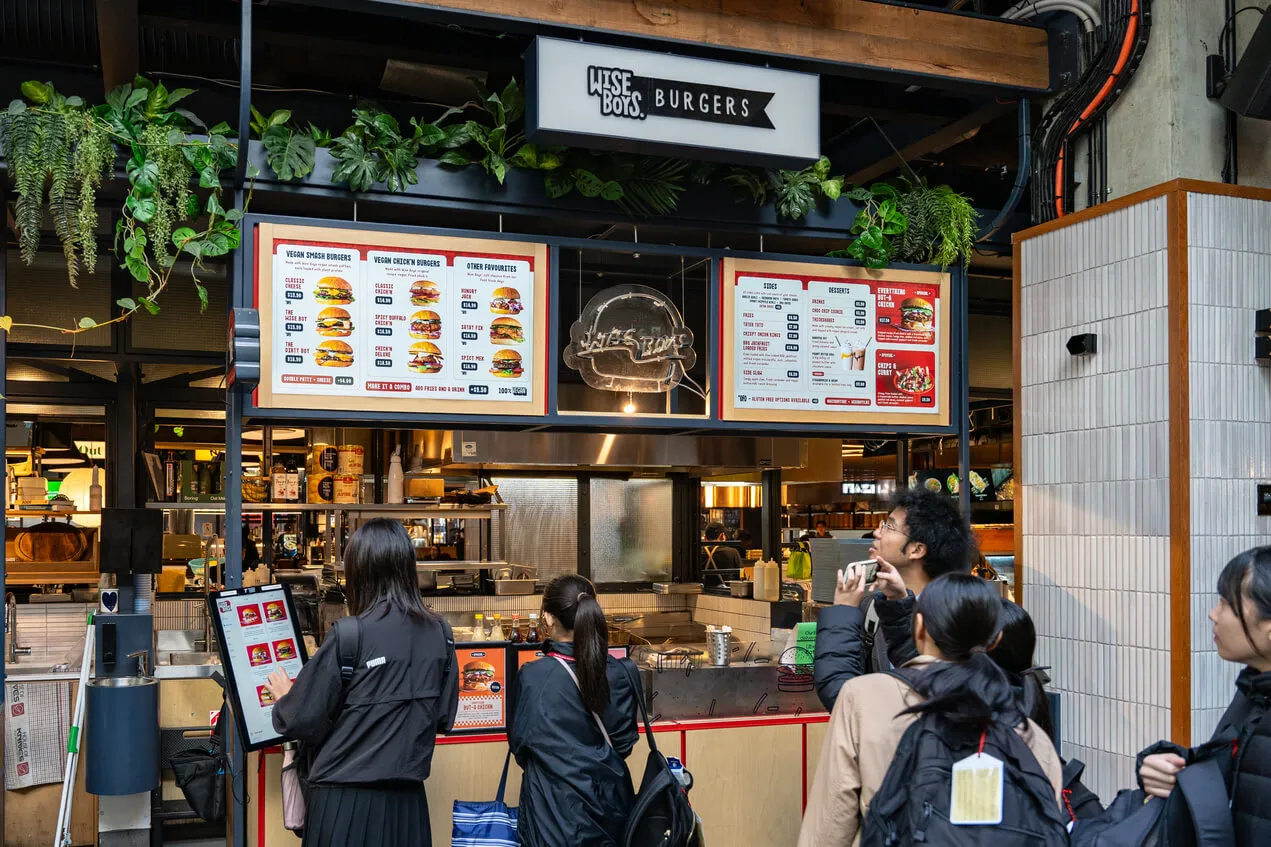 Downlow restaurant in new zealand with self service kiosk 