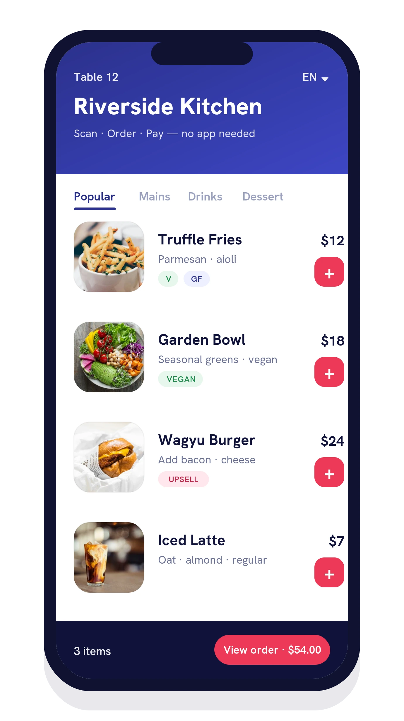 Online Ordering