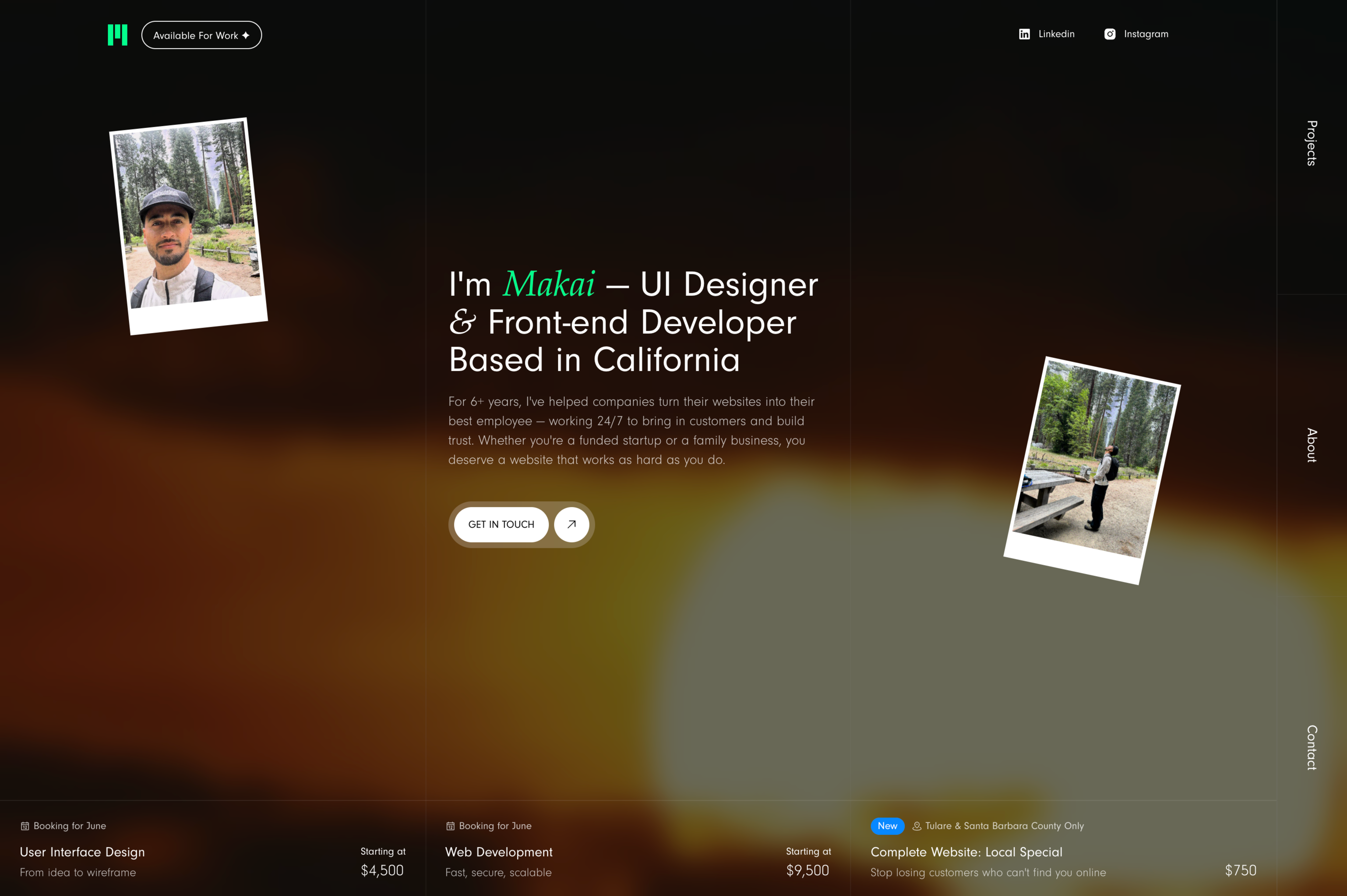 site profile thumbnail