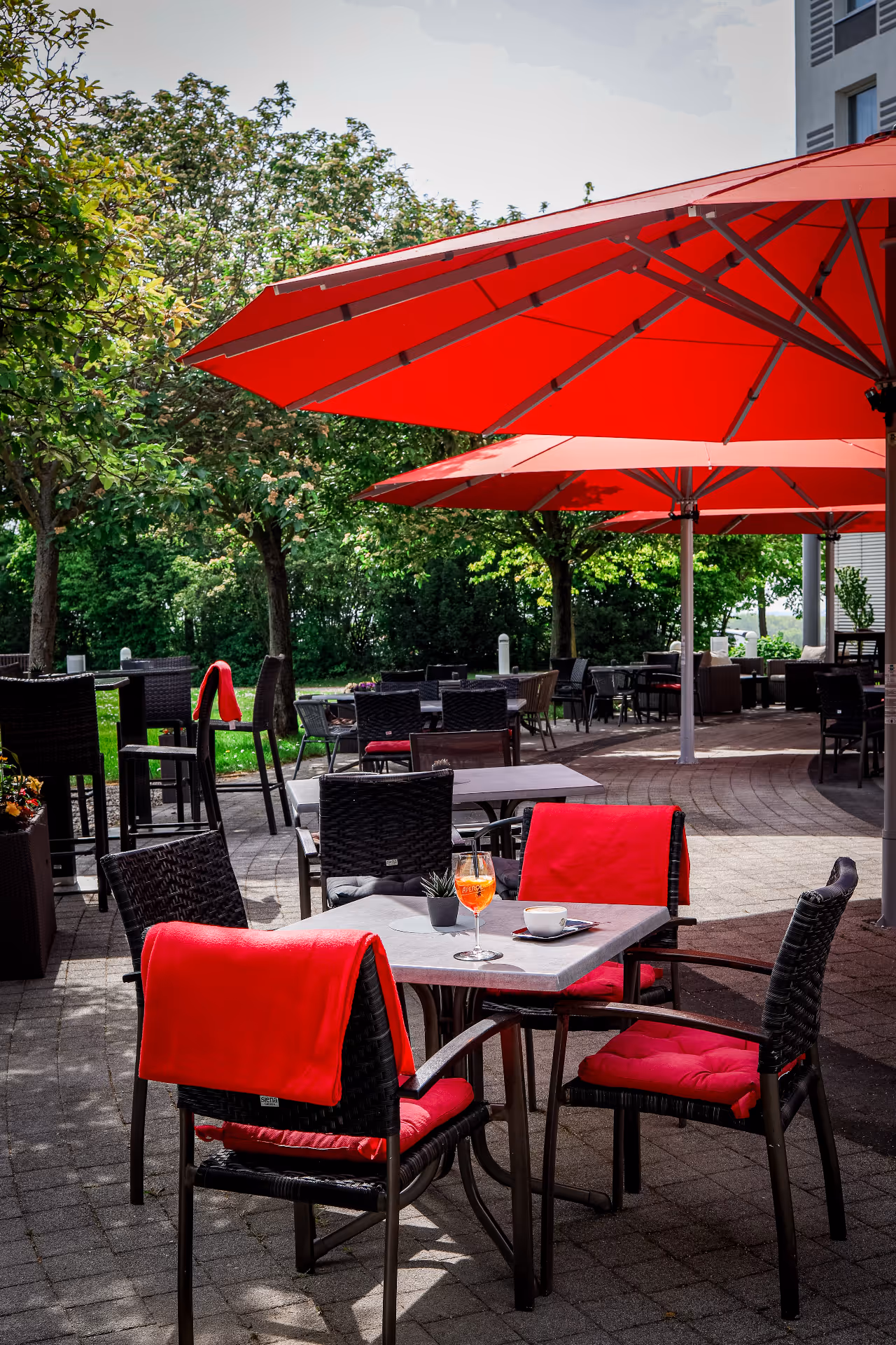 Globana Hotel Außenbereich Sonnenterasse