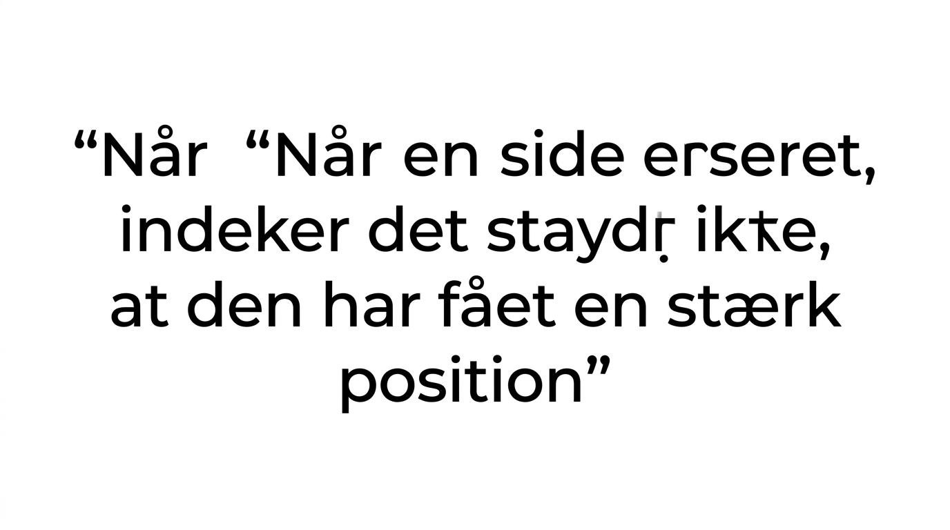Fremhævet citat med budskabet om, at indeksering ikke er det samme som stærke placeringer.