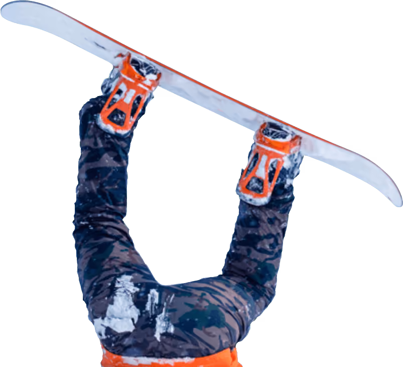 two snowboarders 
