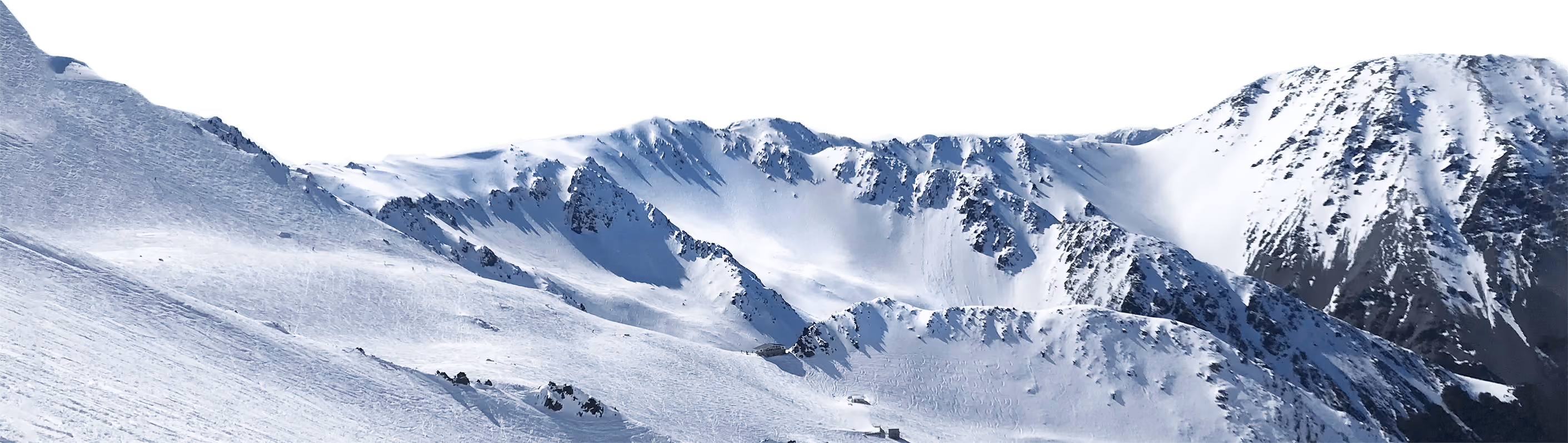 snow mountains