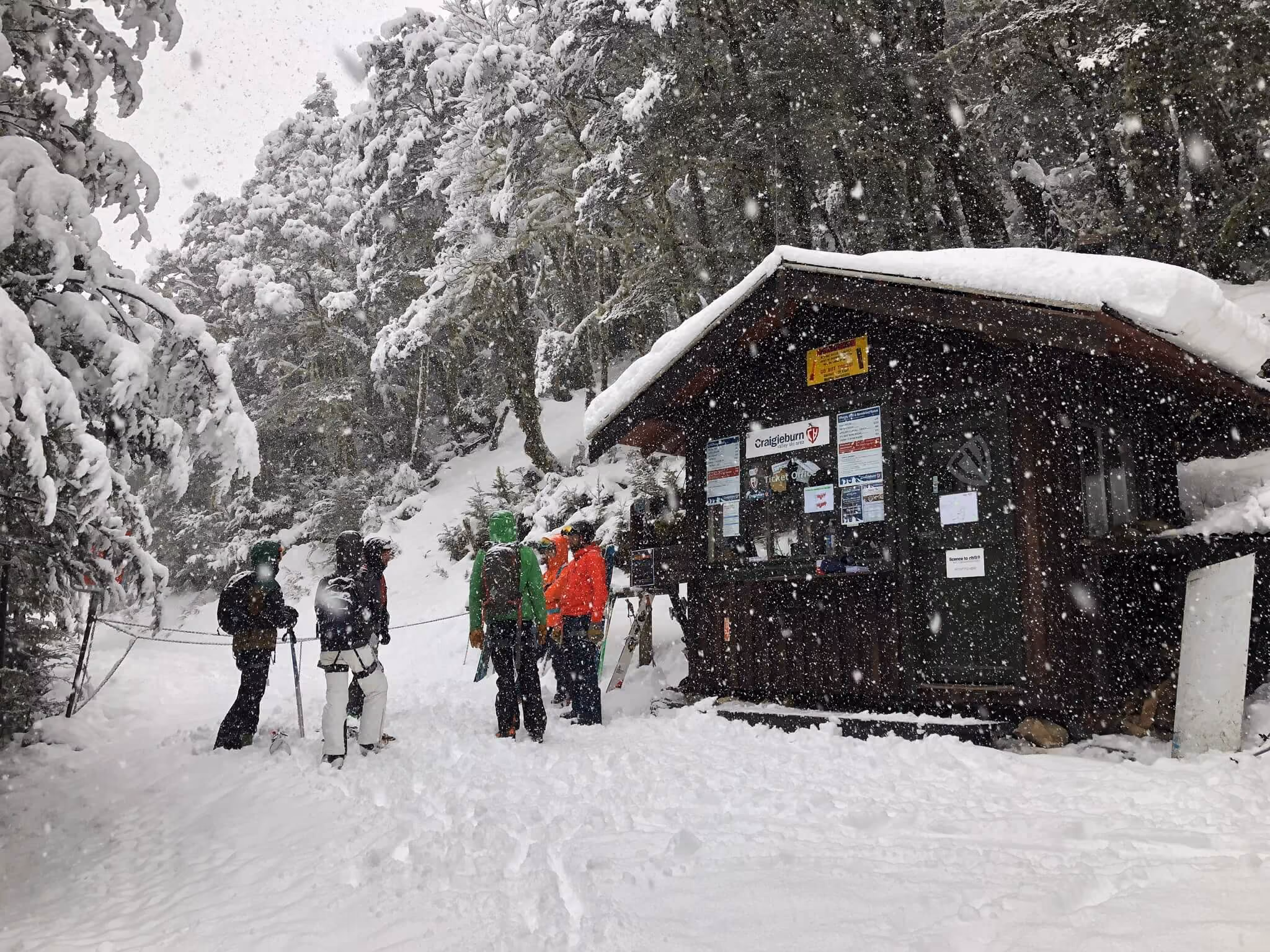 Video of Craigieburn Valley Ski field called "when it snows"