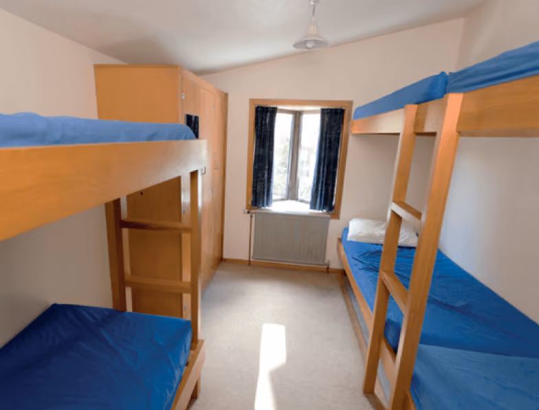 Bunk rooms at Craigieburn Ski Valley Lodge
