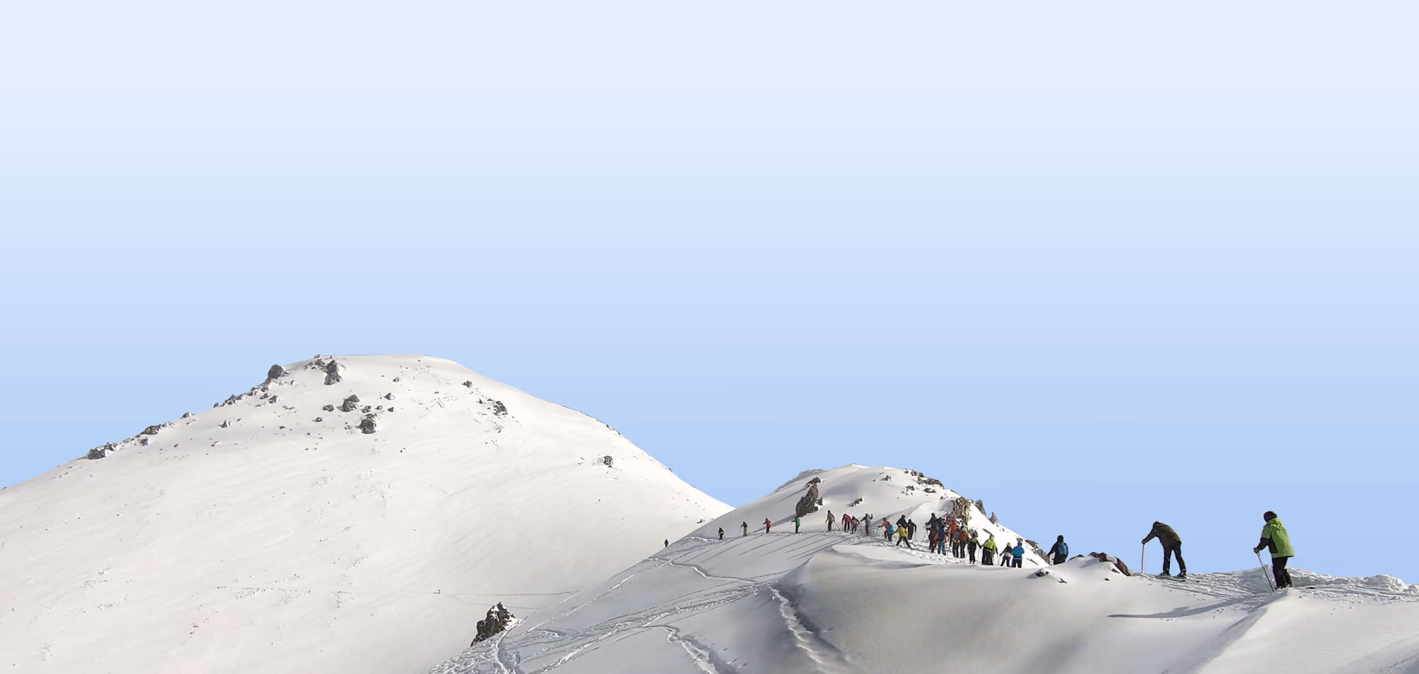 Ready to ski the big on at Craigieburn Ski filed