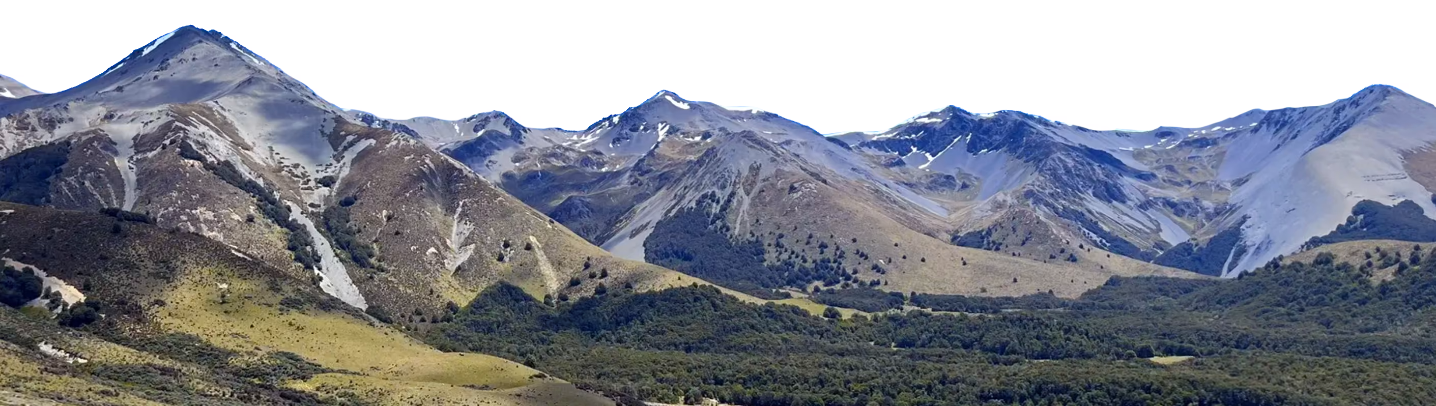 snow mountains