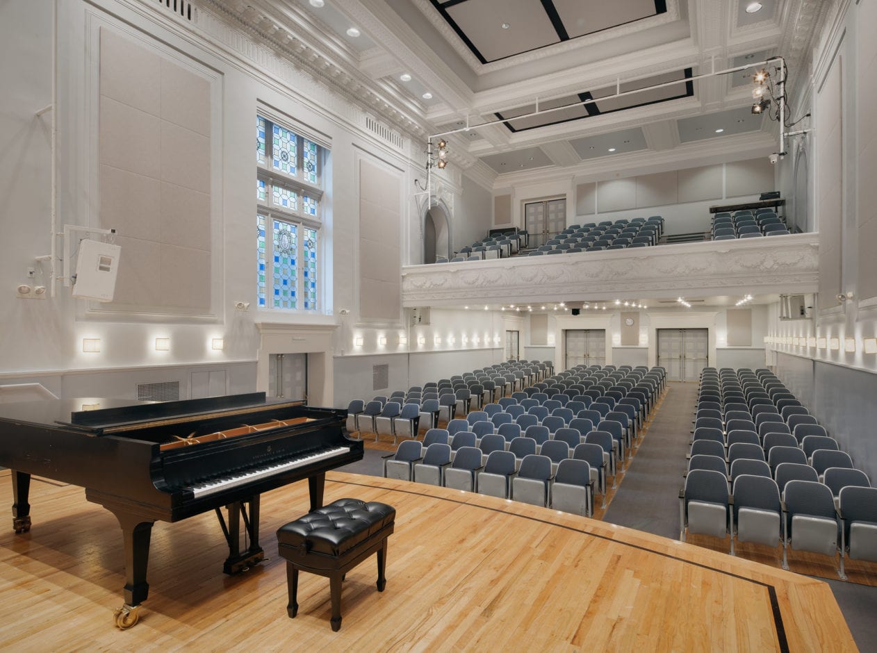 Greenfield Hall at Manhattan School of Music