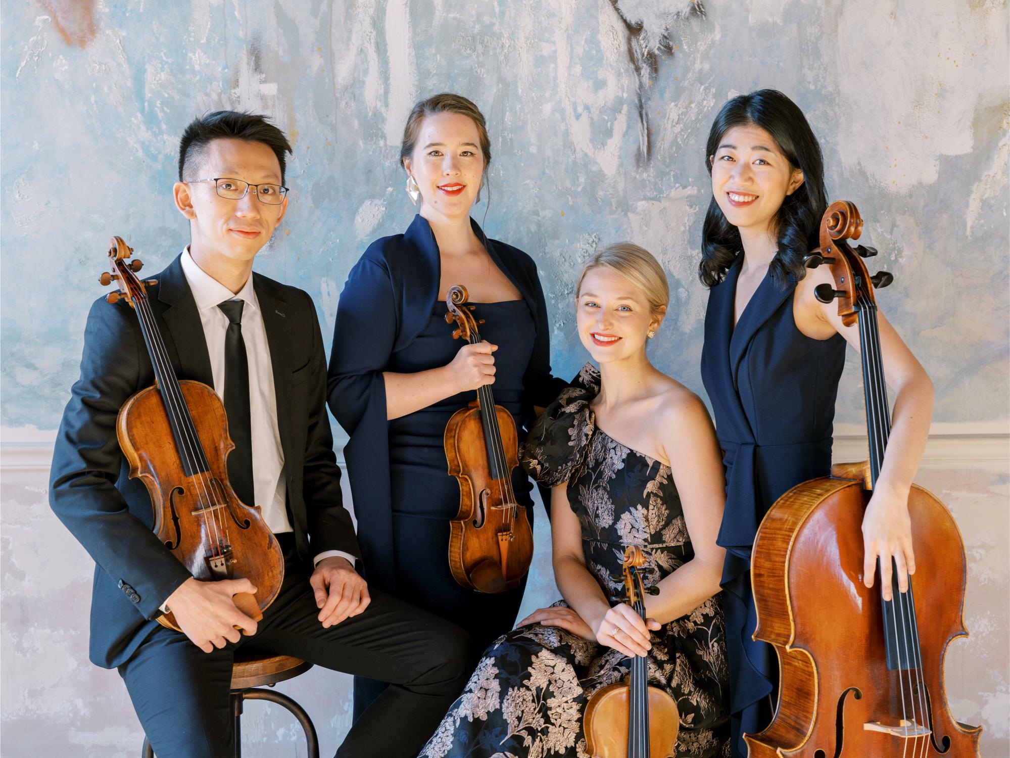 Terra String Quartet takes the Naumburg stage at SFCM