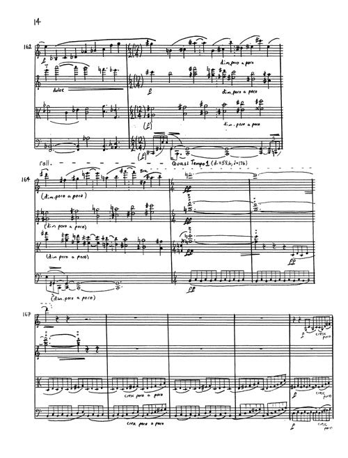 Aaron Jay Kernis: String Quartet (“Musica Celestis“) — score preview