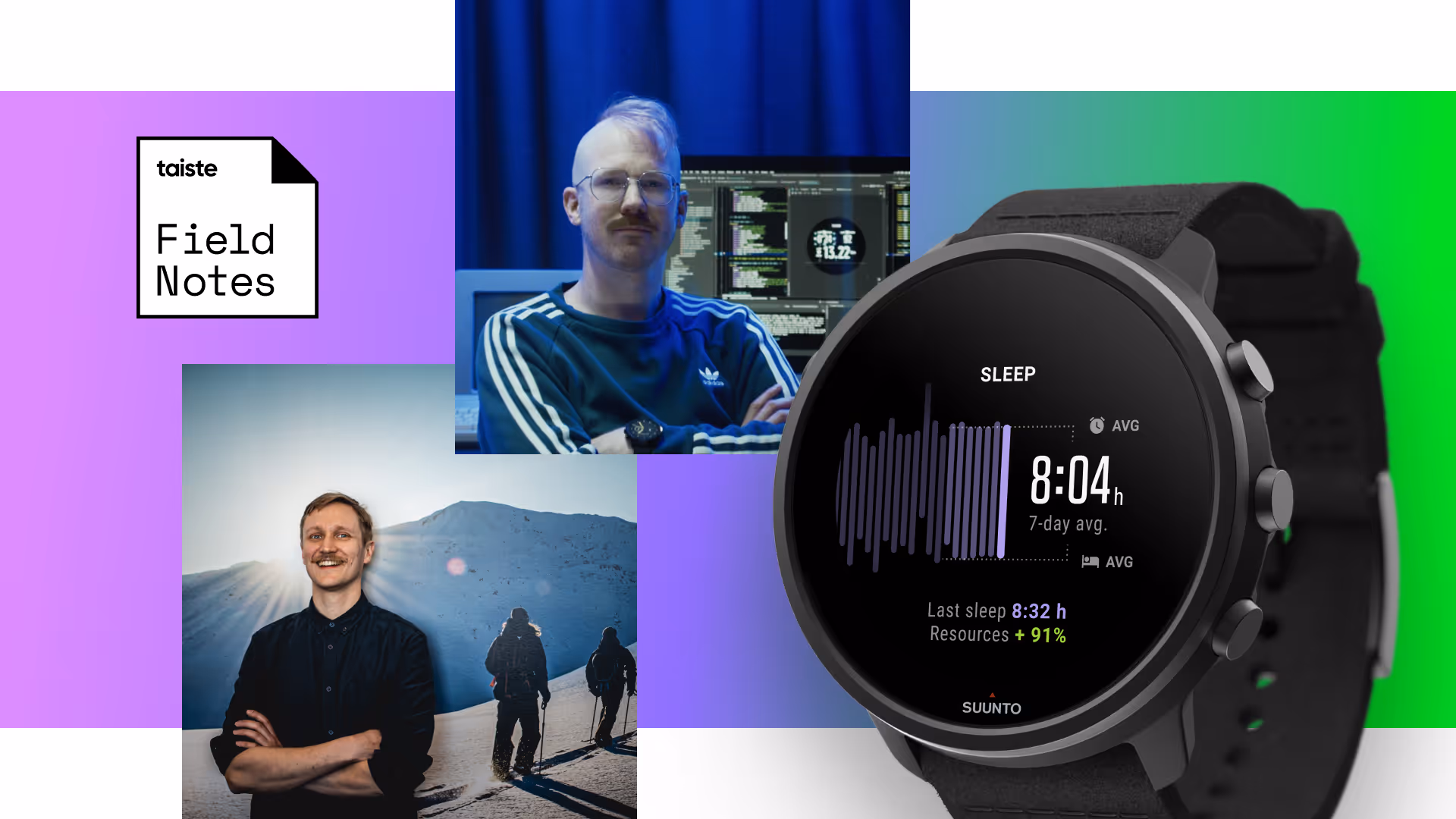 Taiste Field Notes: What's Up, Team Suunto?