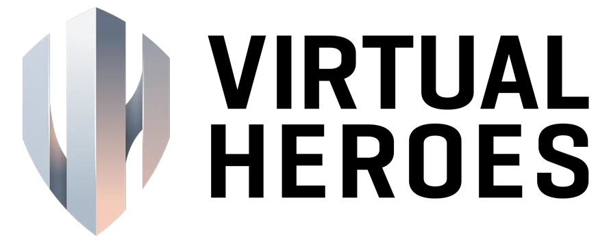 Virtual Heroes logo.
