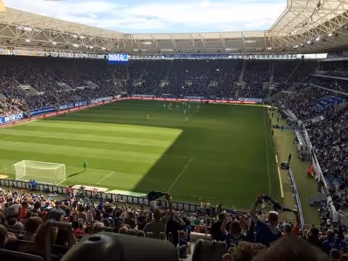 Billet de voyage pour assister à un match de Hoffenheim en Bundesliga – Vivez l'intensité du football allemand au PreZero Arena.