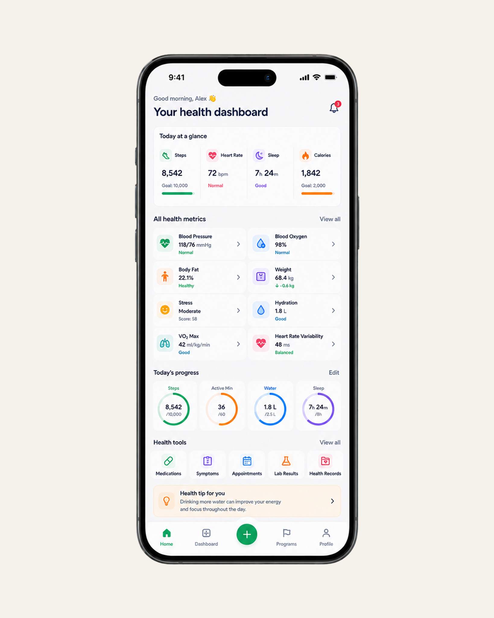Feature Overload in Health App