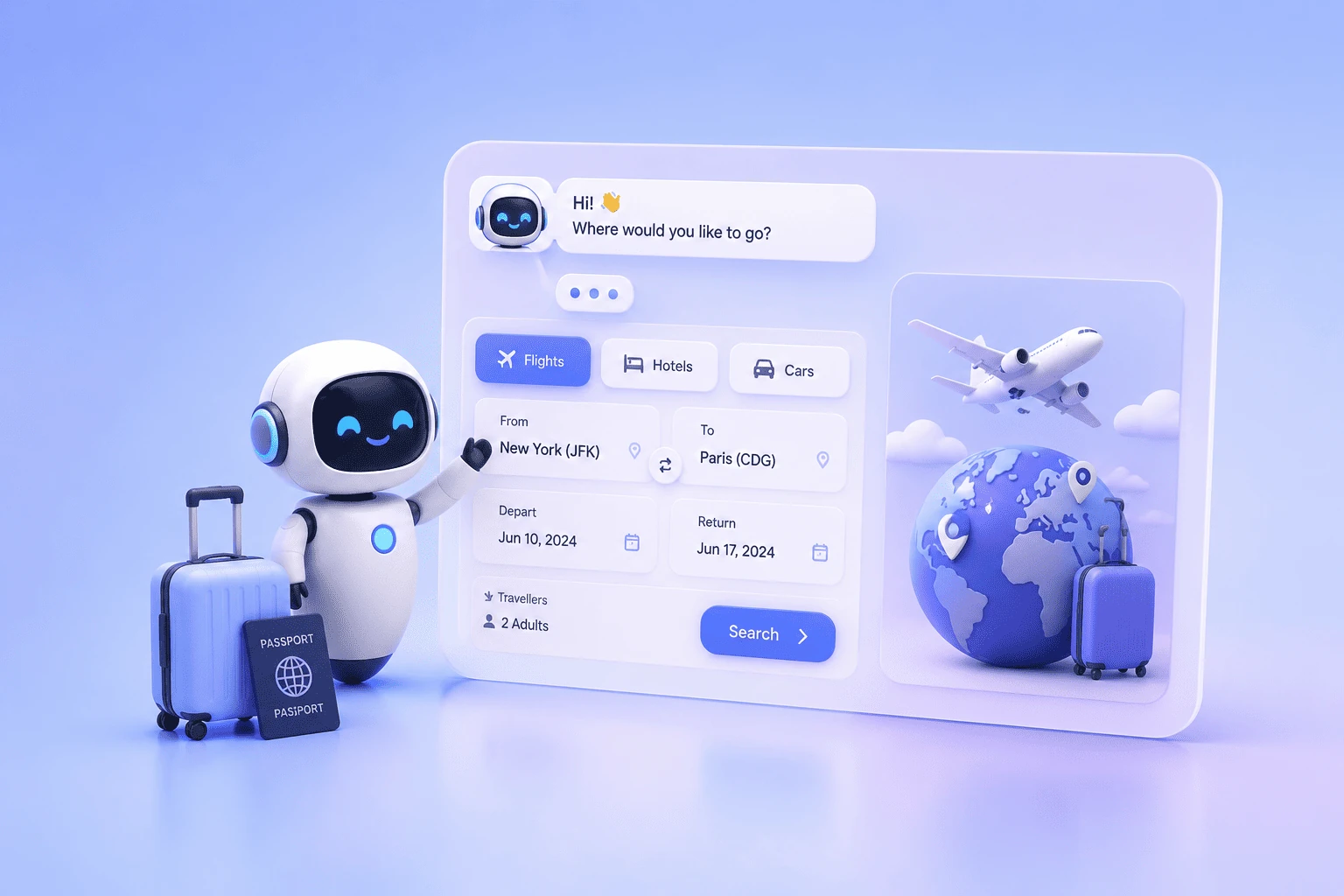 Chatbots for a Seamless Travel & Booking Experience