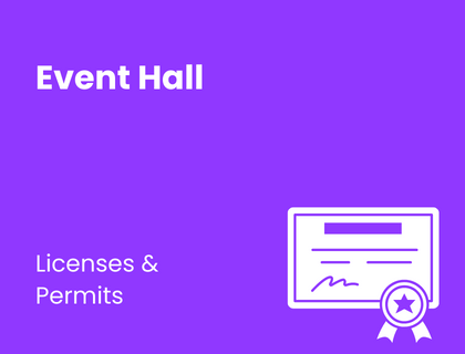 image of Event Hall licenses