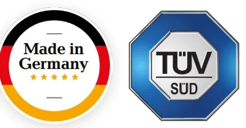 Made in Germany Qualitätssiegel Polypropylen Pools