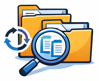Illustration of file duplicates