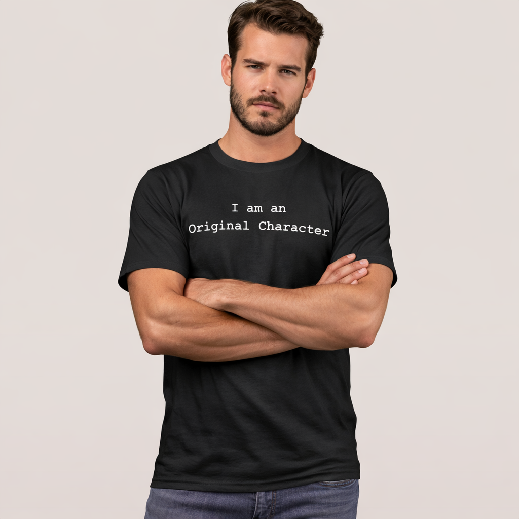 I am an Original Character T-Shirt (Black)