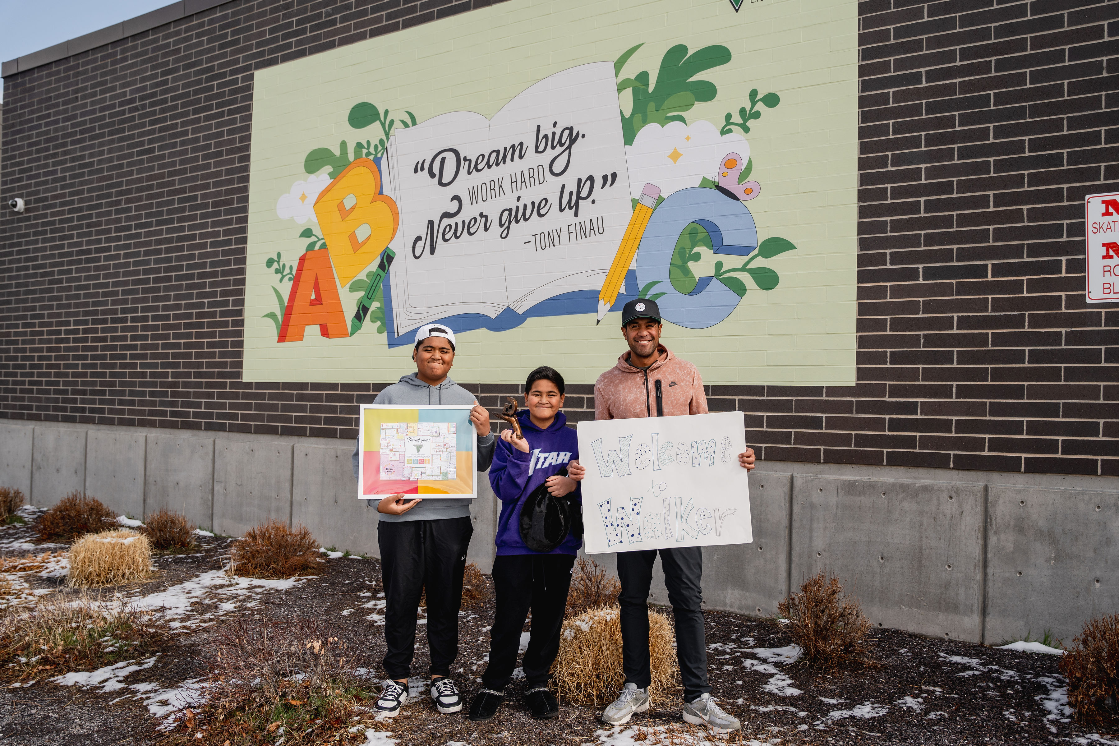 Tony Finau Foundation Learning Center building exterior