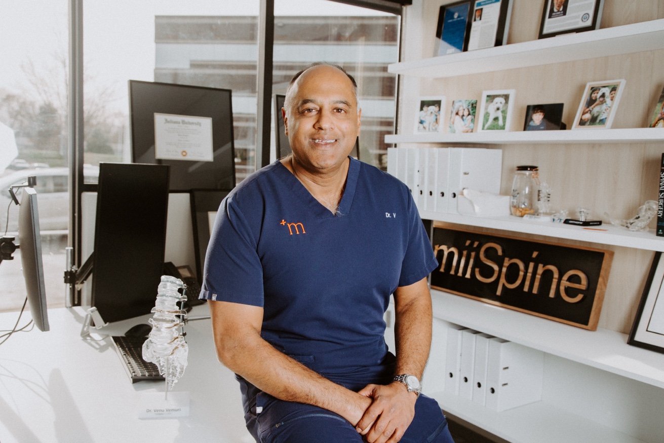 Dr. Venu Vemuri, DO — Cirujano de Columna, miiSpine Louisville