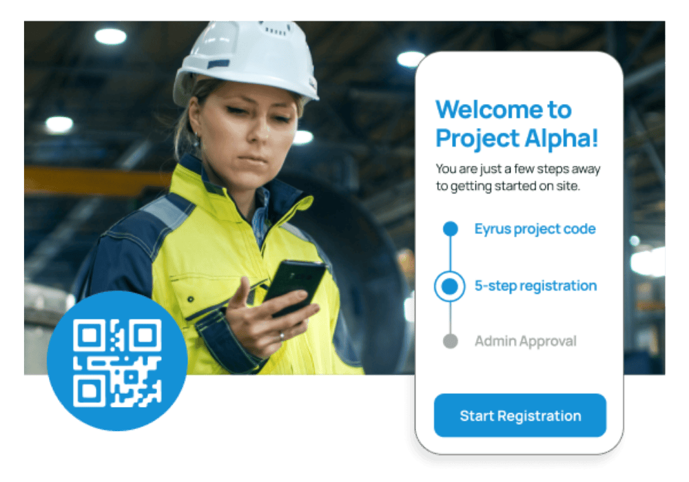 Construction Onboarding SOftware QR Code