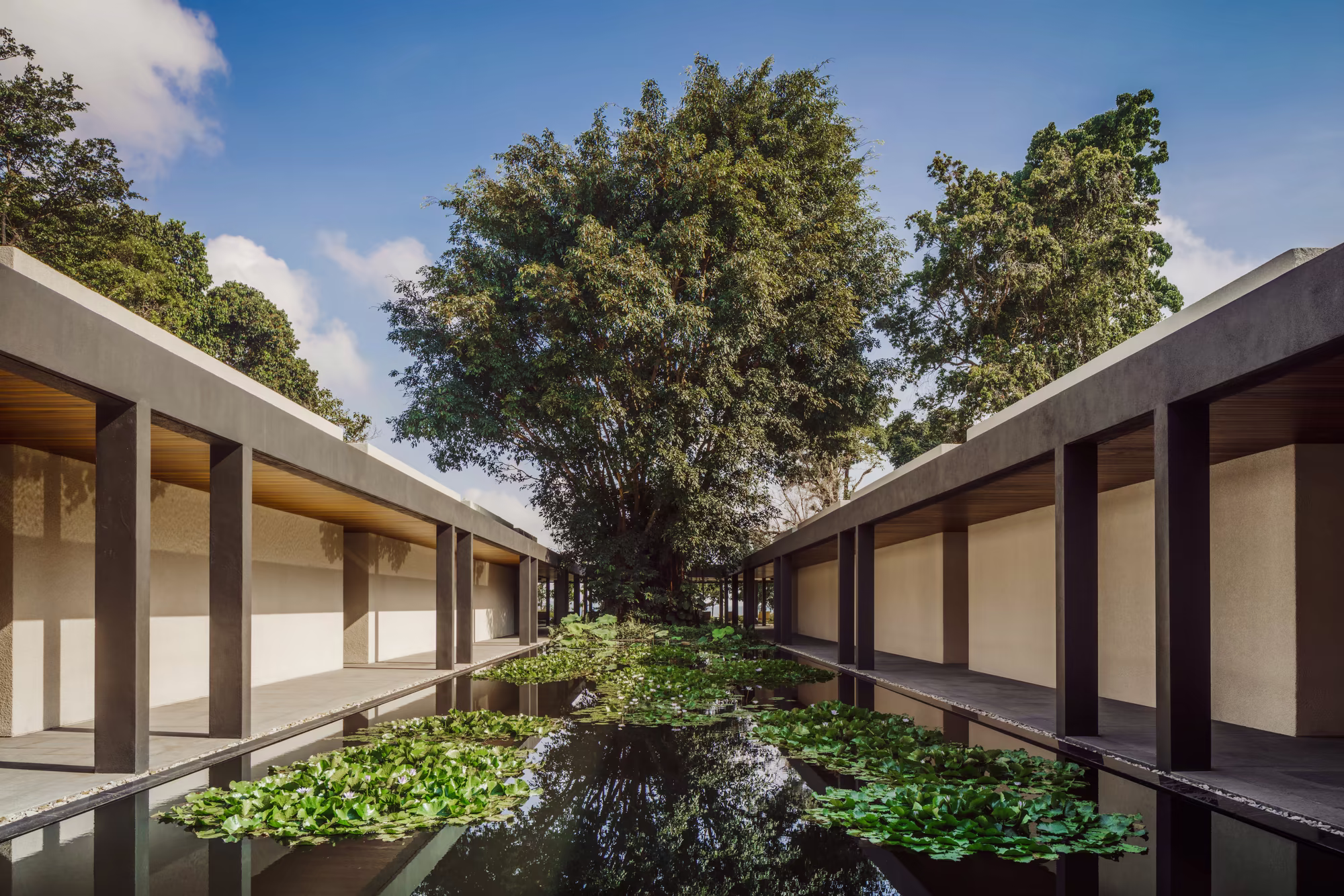 The Spa pond at Mandarin Oriental, Desaru Coast