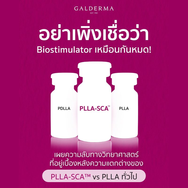PLLA-SCA™ คืออะไร? ทำไม Biostimulator ที่เป็น PLLA ถึงไม่เหมือนกัน