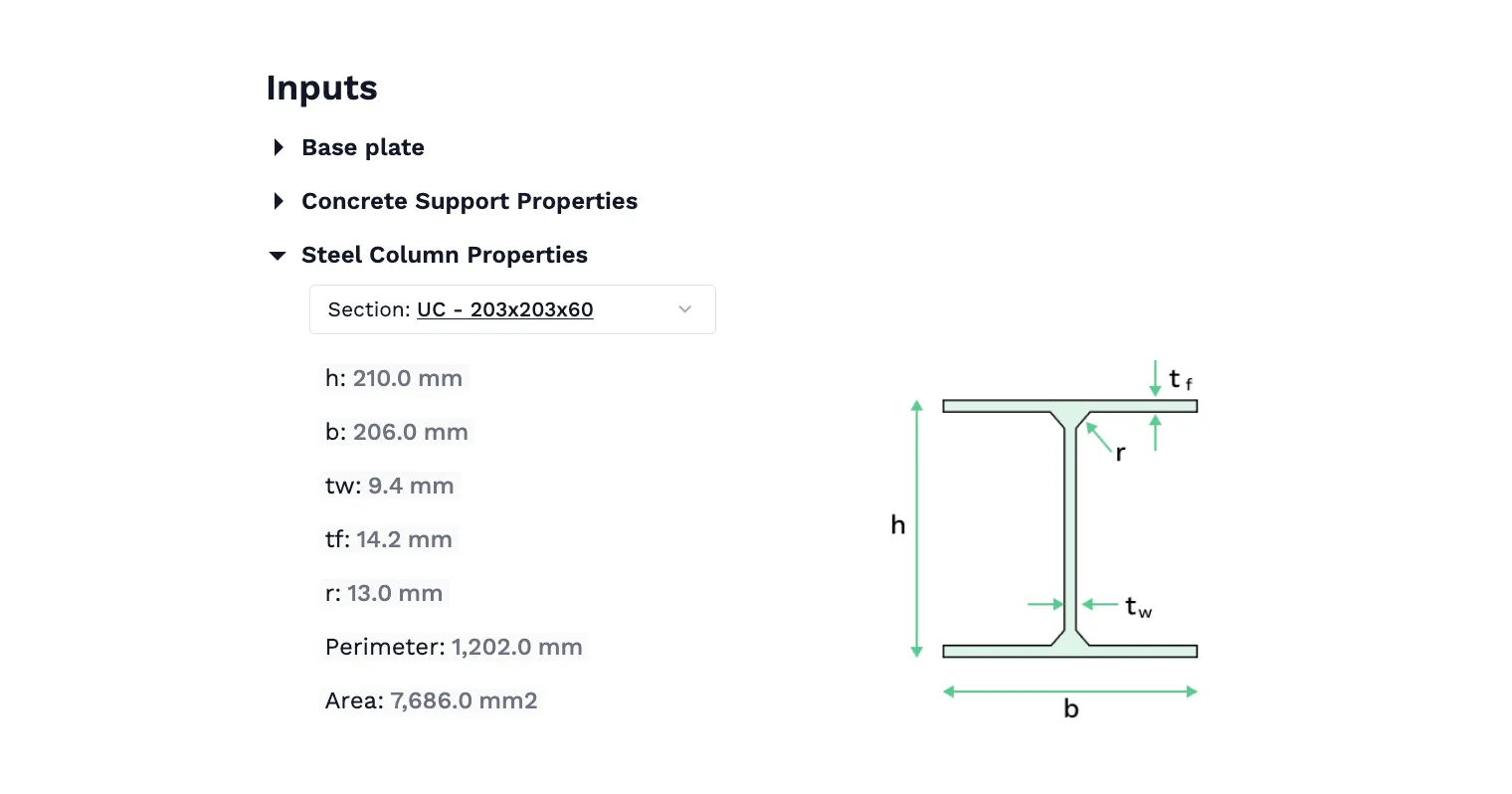 Steel Base Plate to Eurocode 3