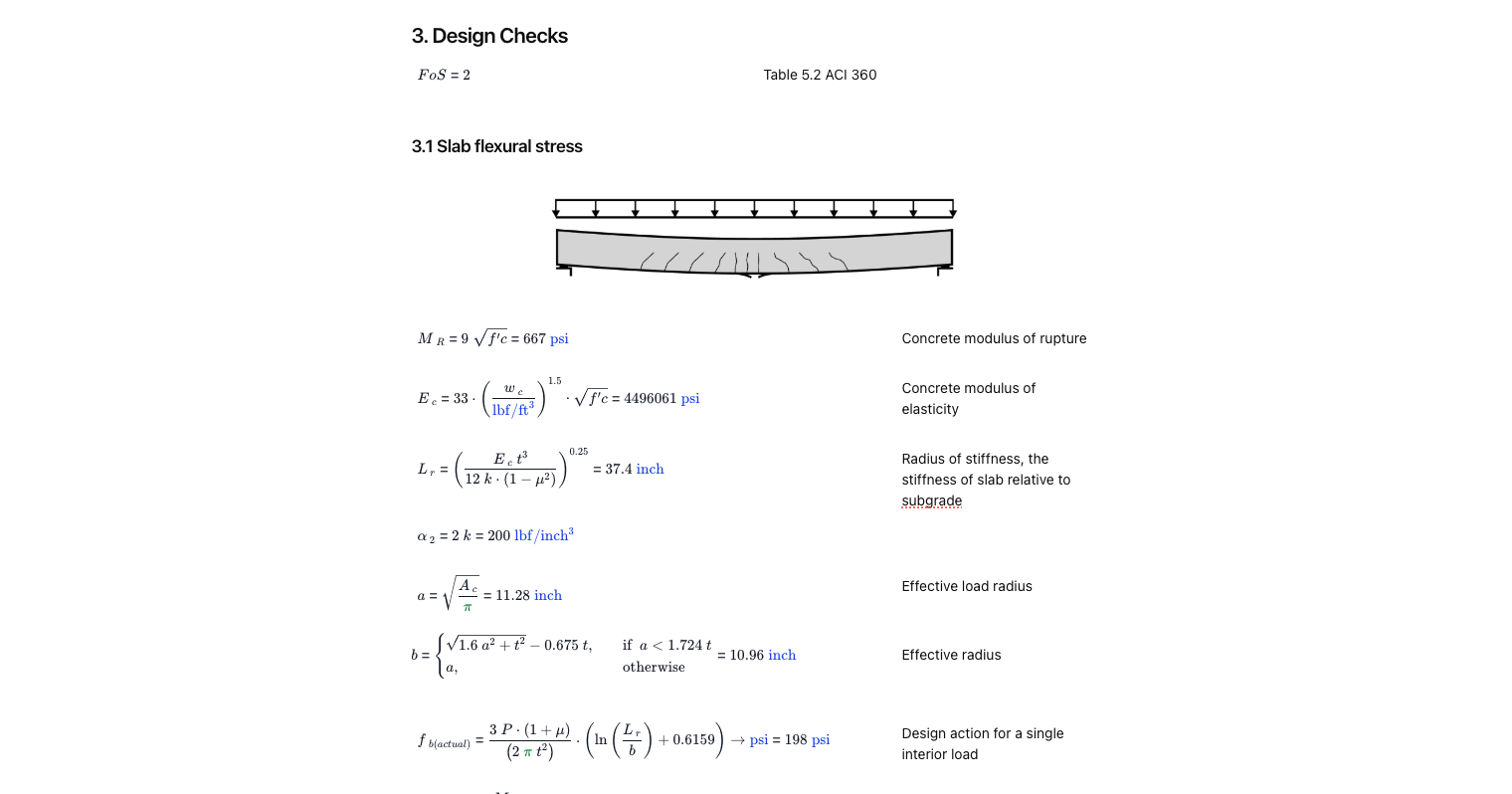 Slab-on-grade design