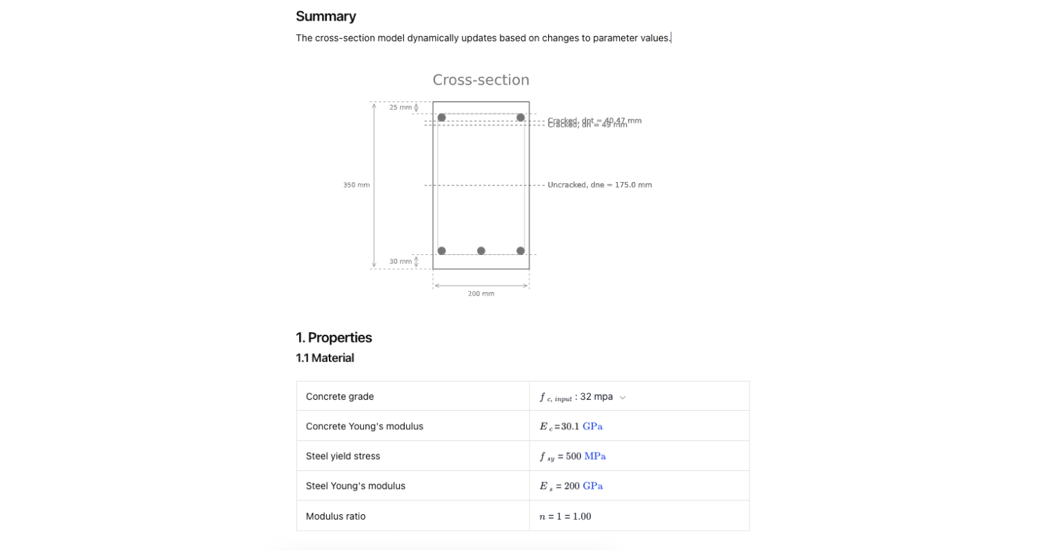 Neutral Axis Calculator: RC Section to AS 3600:2018