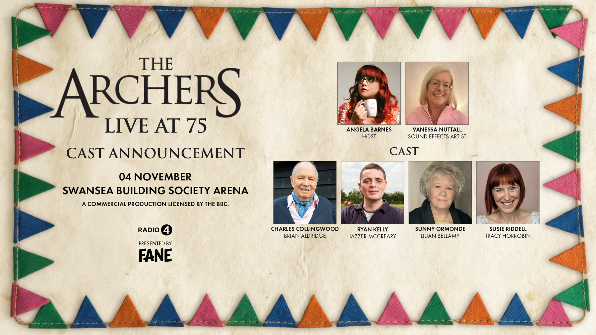 The Archers: Live at 75 Teitl