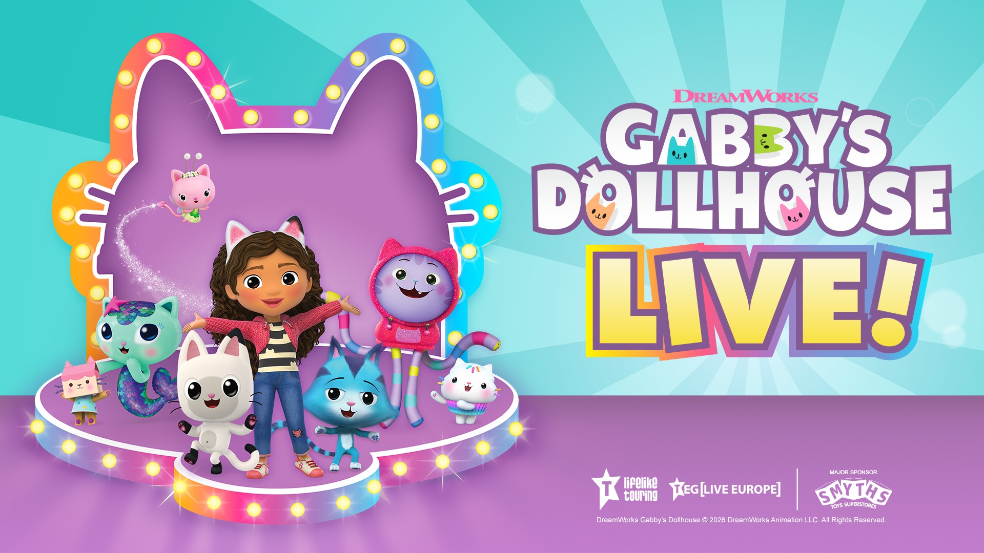 Gabby's Dollhouse Live!  Teitl
