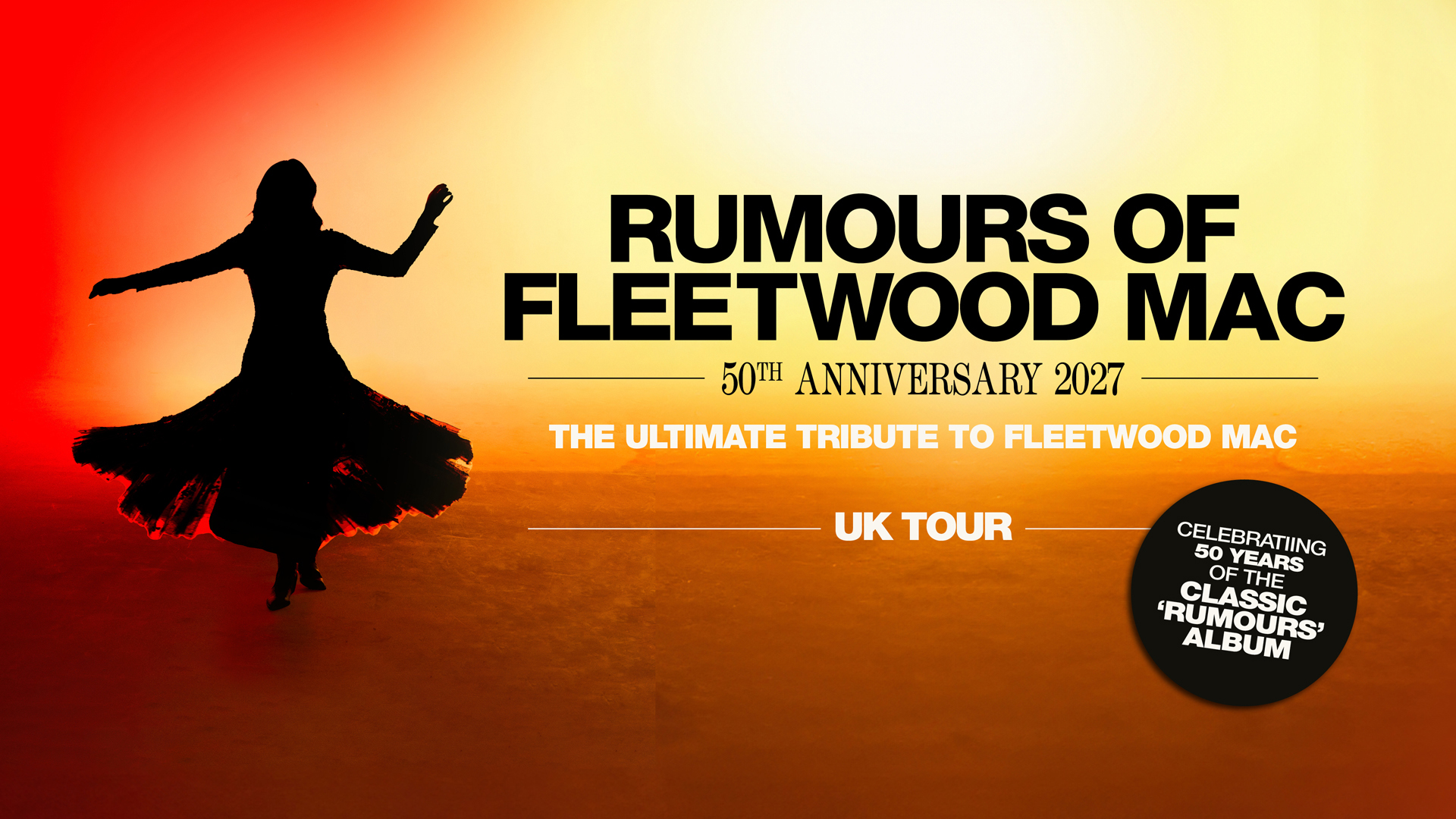 Rumours of Fleetwood Mac – 50th Anniversary Tour 2027 Title Shot