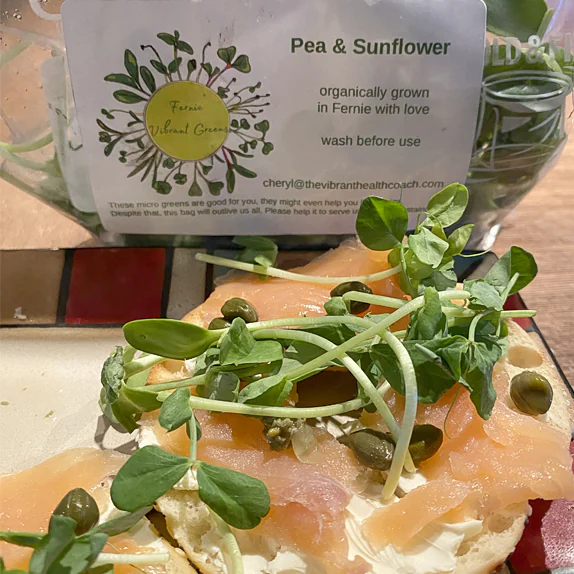Fernie Vibrant Micro Greens - Pea & Sunflower