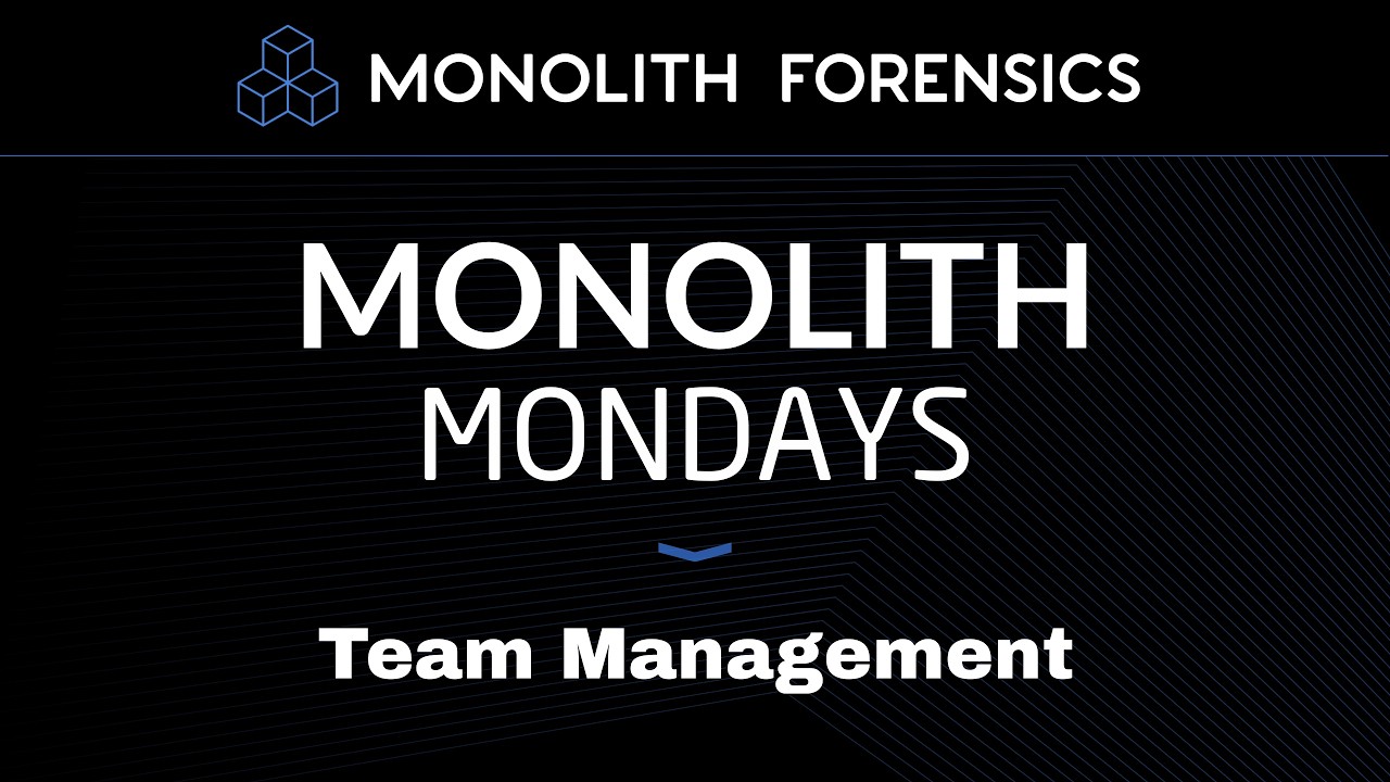 Team Management [Monolith Mondays]