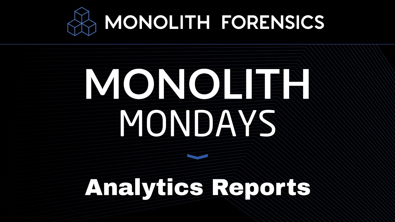 Analytics Reports [Monolith Mondays]
