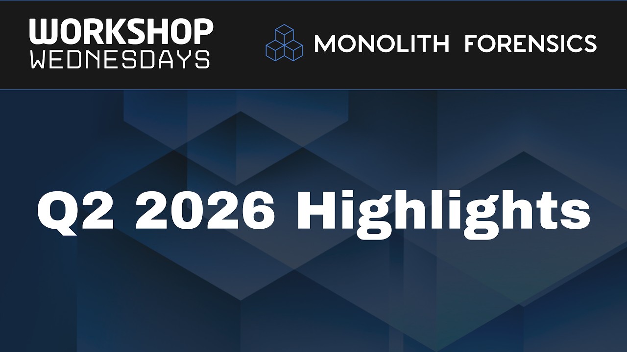 Workshop Wednesday Session: Workshop Wednesdays Q2 2026 Supercut: WhatsApp, Docker, and AI in Forensics