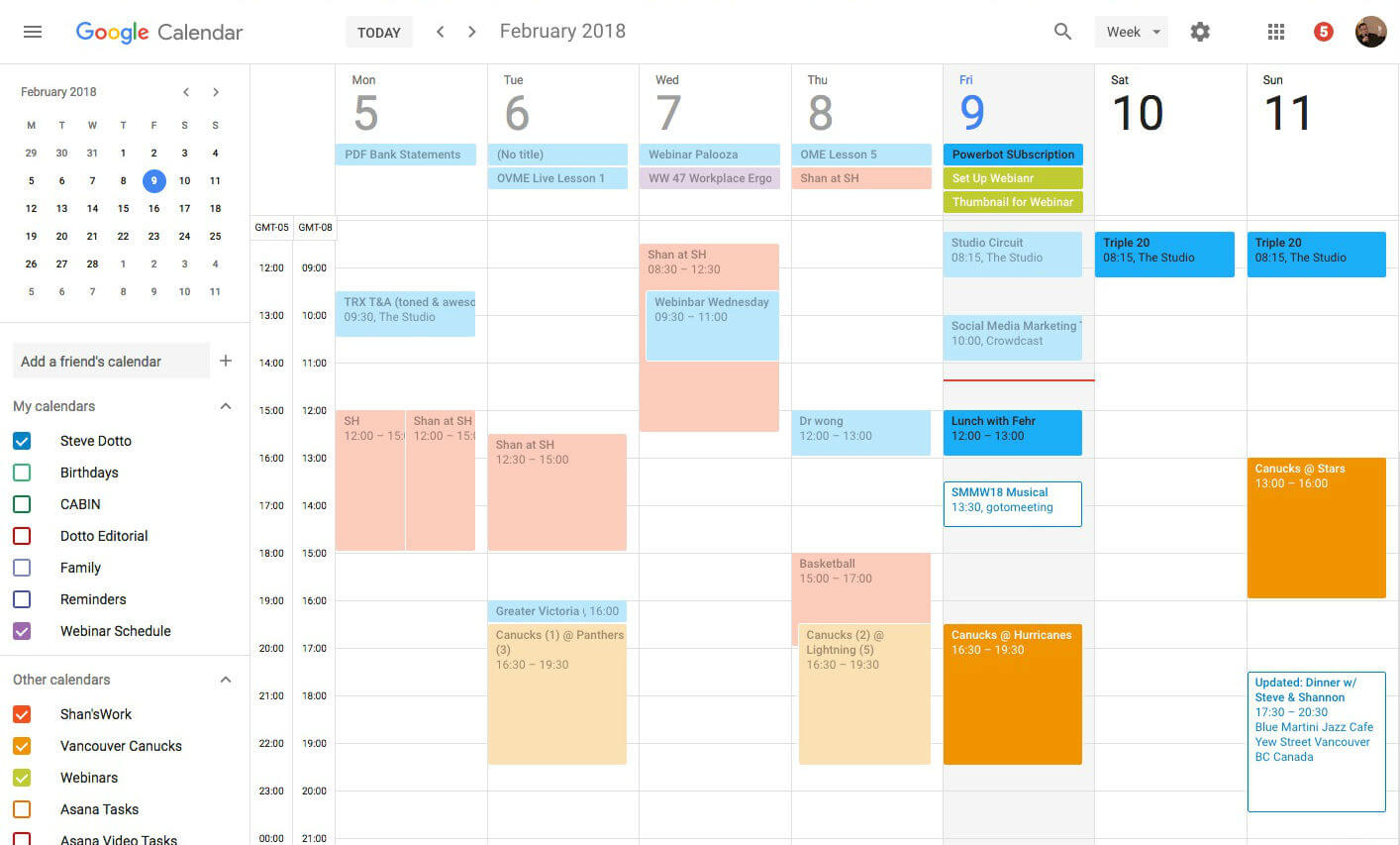 Google Calendar (Meeting Scheduling)