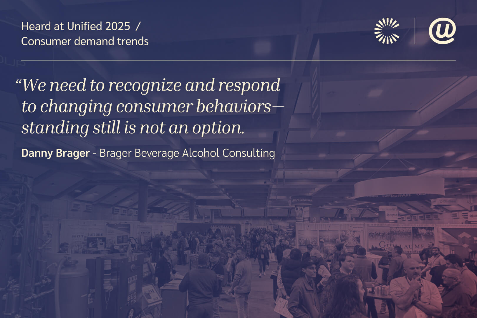 We need to recognize and respond to changing consumer behaviors—standing still is not an option.