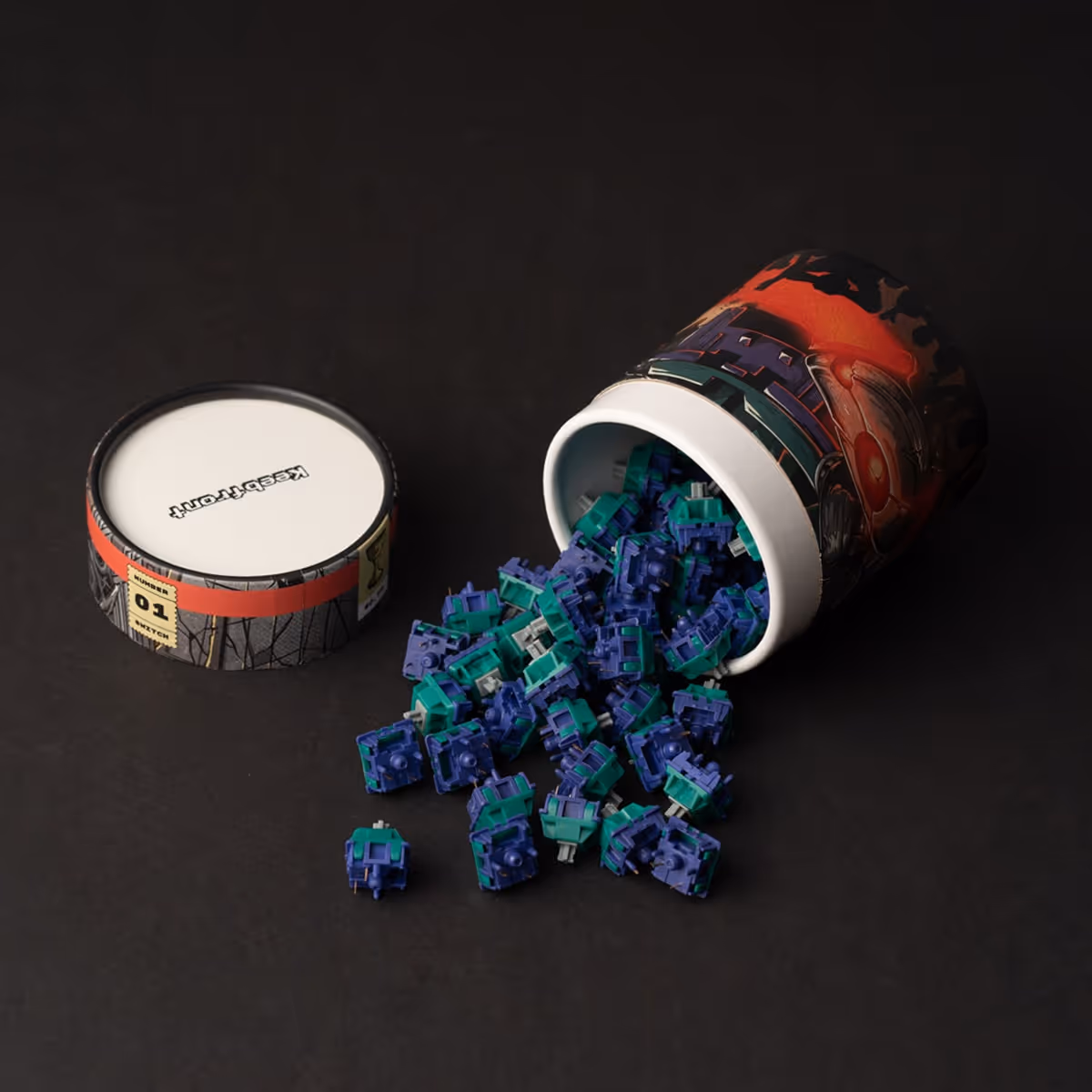 unique container around the villainy collection comic theme.