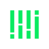 Four vertical green bars of varying heights arranged in a row on a white background. Represents the finance simulation.