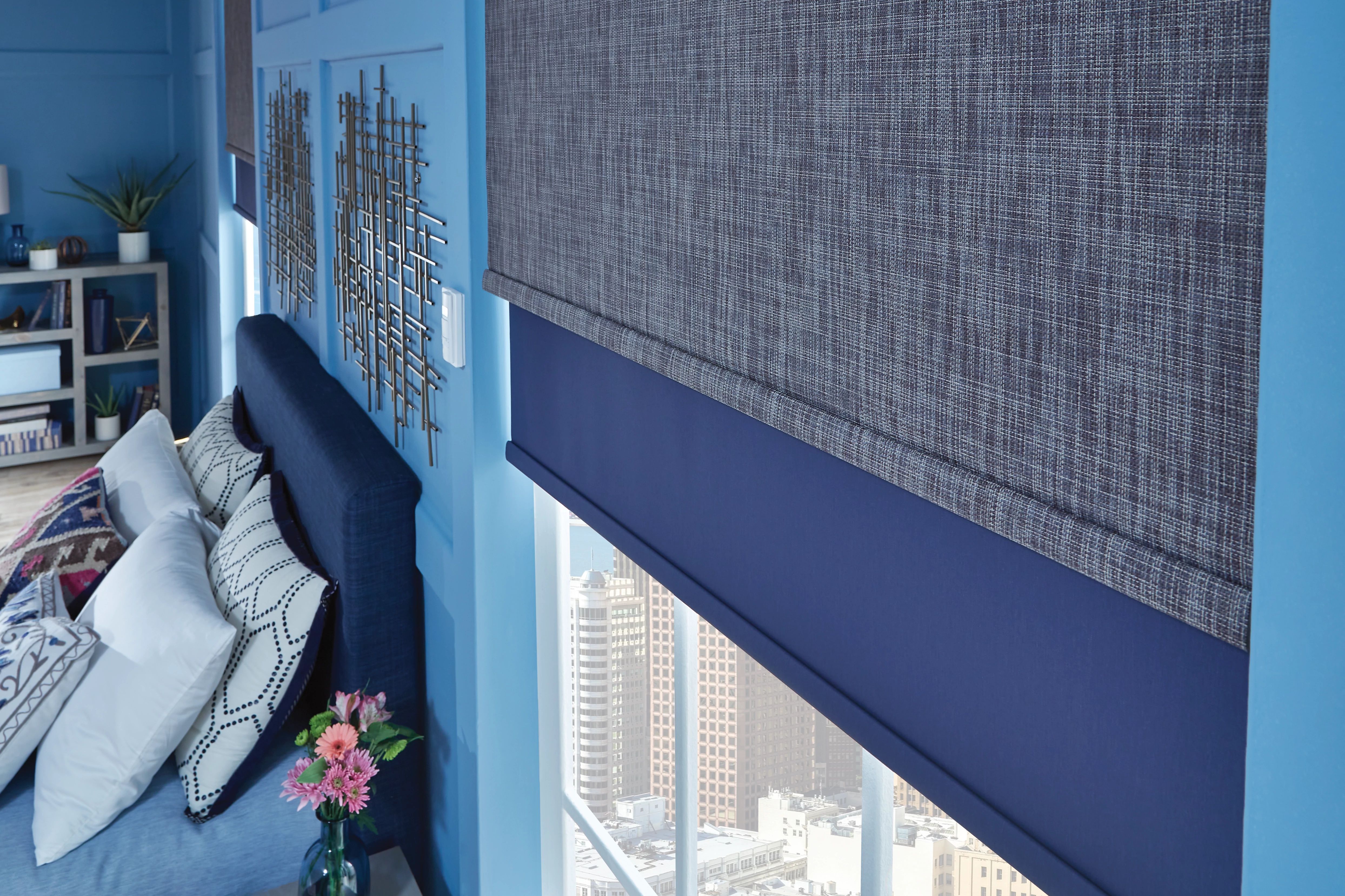 Double roller shades