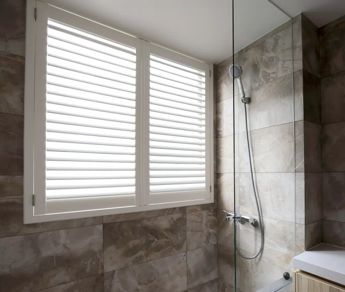 Waterproof interior shutters