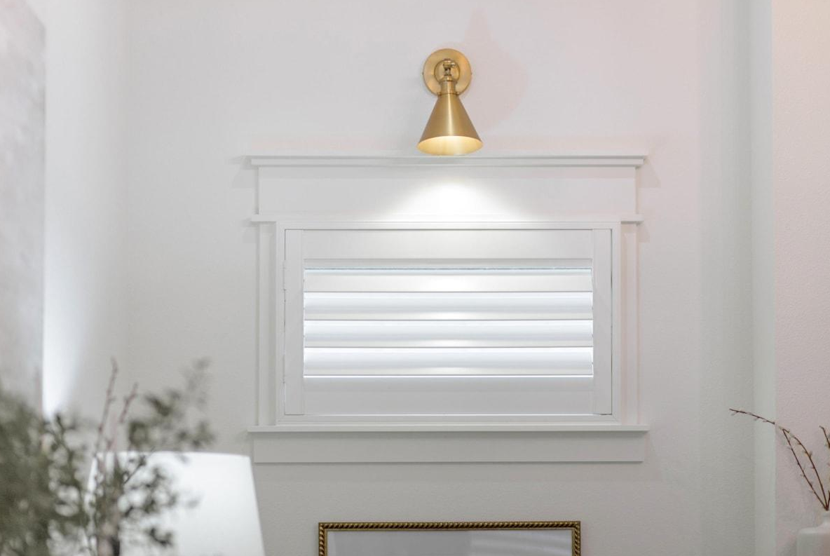 Custom vinyl shutters